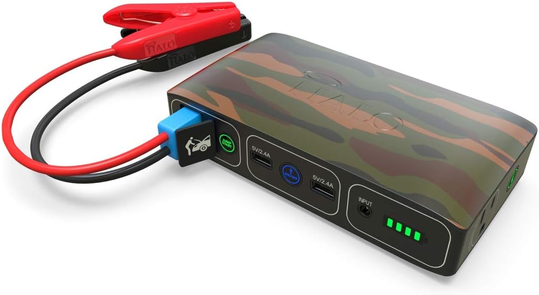 Portable Phone Laptop Charger Car Jump Starter with AC Outlet Pack of 2 C381854
