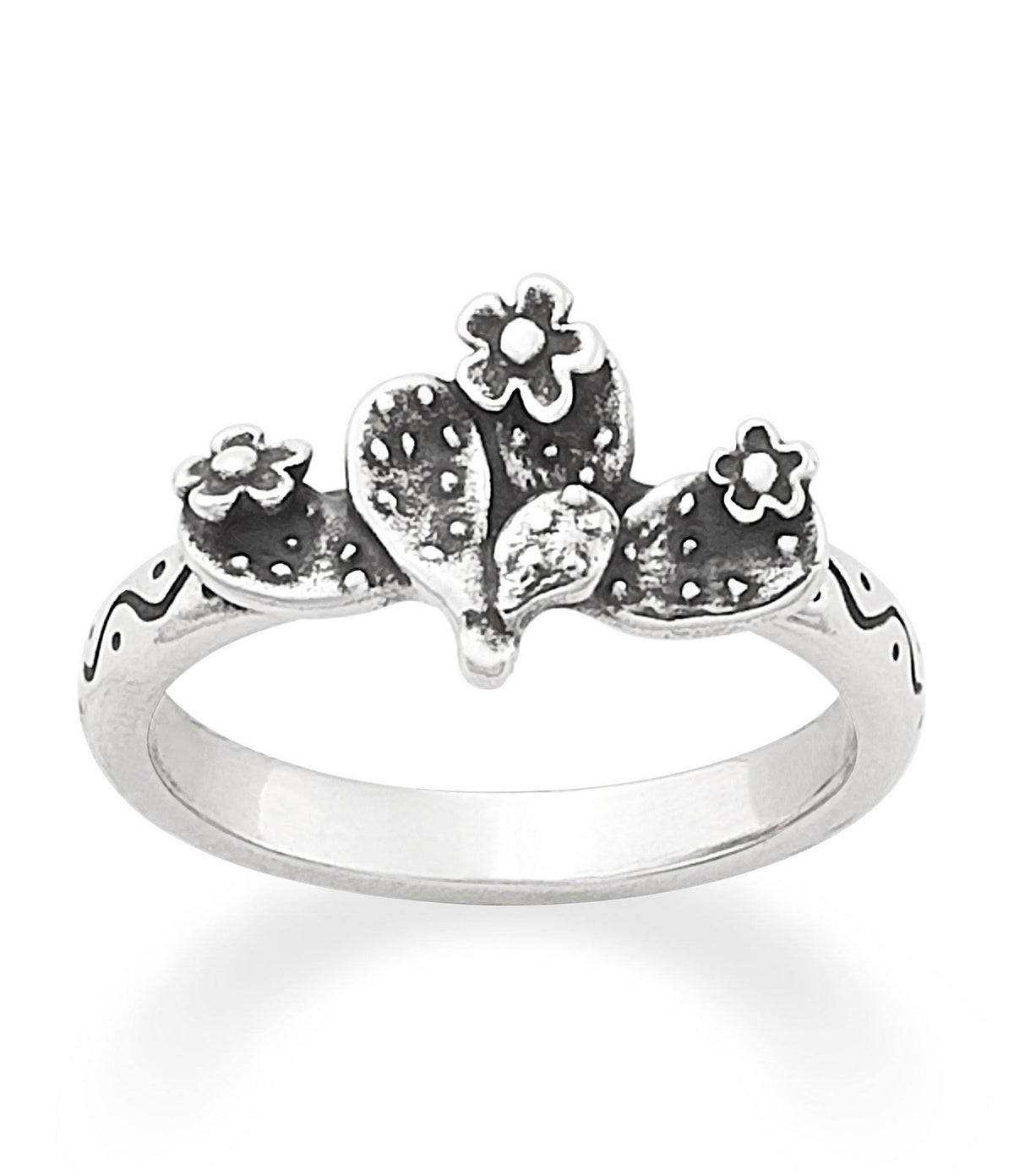 Prickly Pear Cactus Ring Z5404