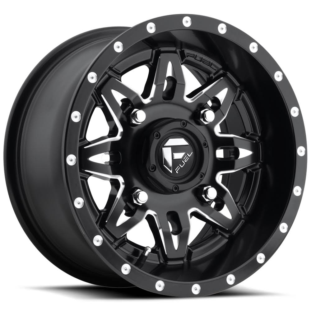 Black/Milled 14x7 ATV/UTV Wheel Rim P5307