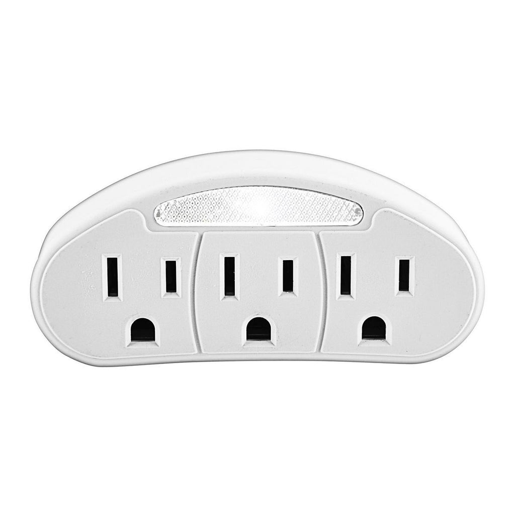 3 Outlet Adapter, 2 Pack U2860