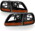 Black Housing Headlights with Corner Lights Assembly X818455
