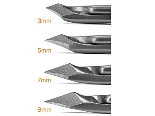 7mm 3/4 Jaw Tower Point Cuticle Nippers Surgical Stainless Steel V2137