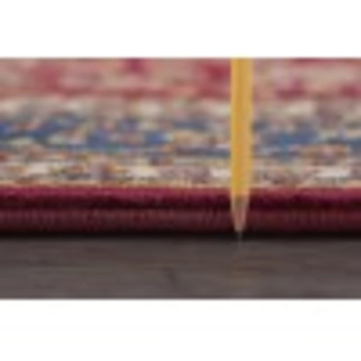 5x8 Oval Red Area Rug M379213