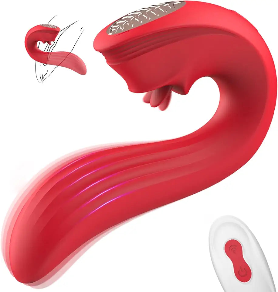 Remote Control Vibrator Rose Dildo P4952