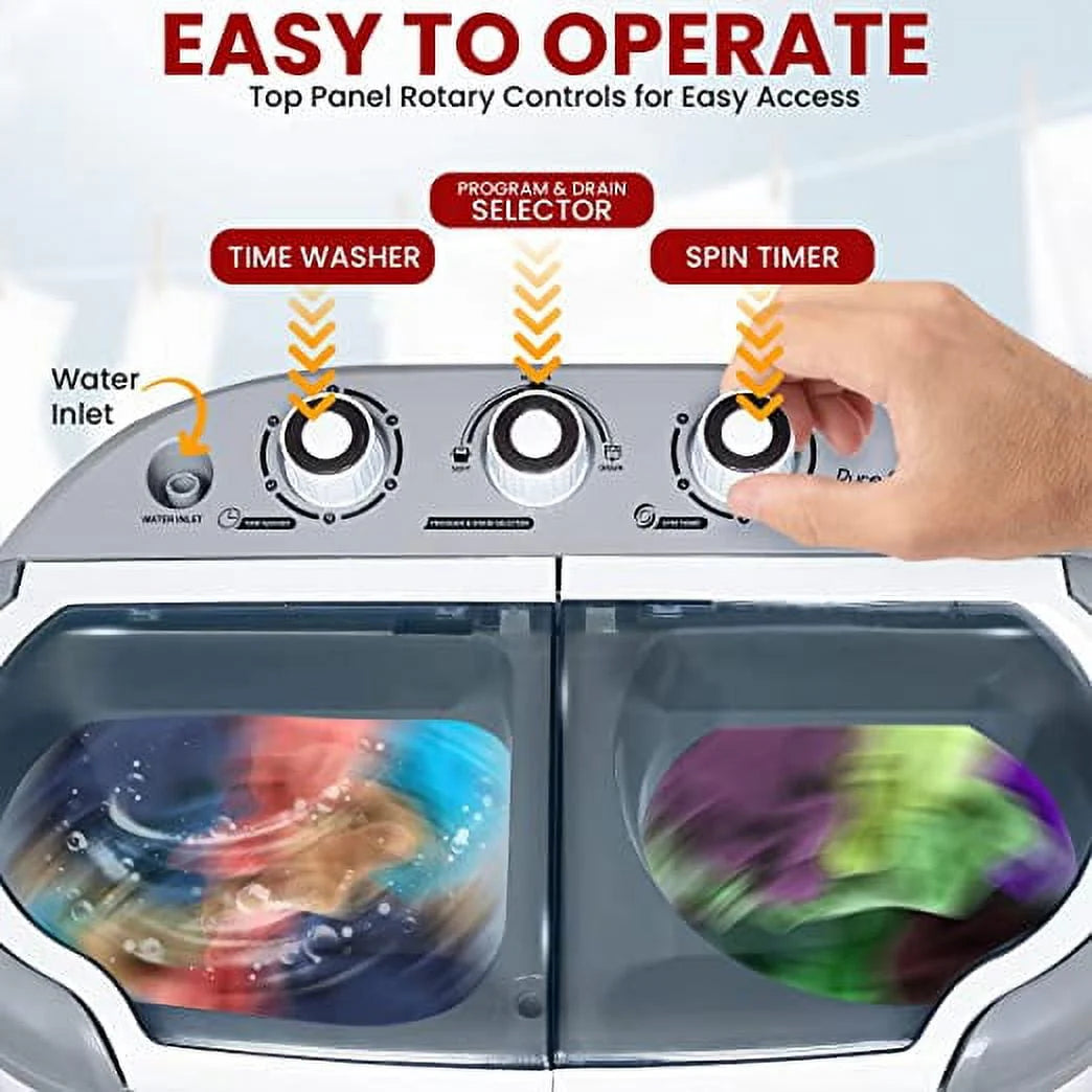 110 Volt 2 in 1 Portable Washer and Dryer V194