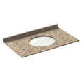 Wheat Vanity Top with Back Splash P6999