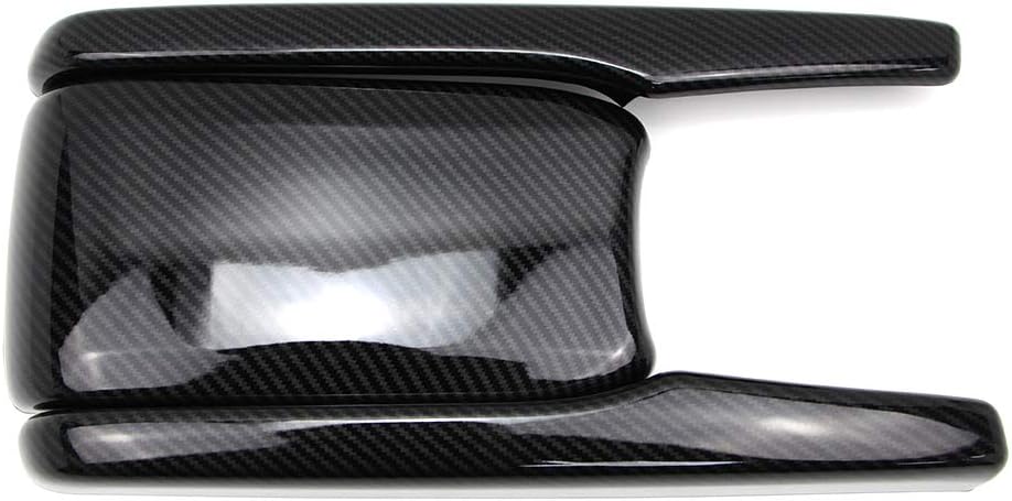 Carbon Fiber Style Armrest Box Cover Pack of 2 A79697