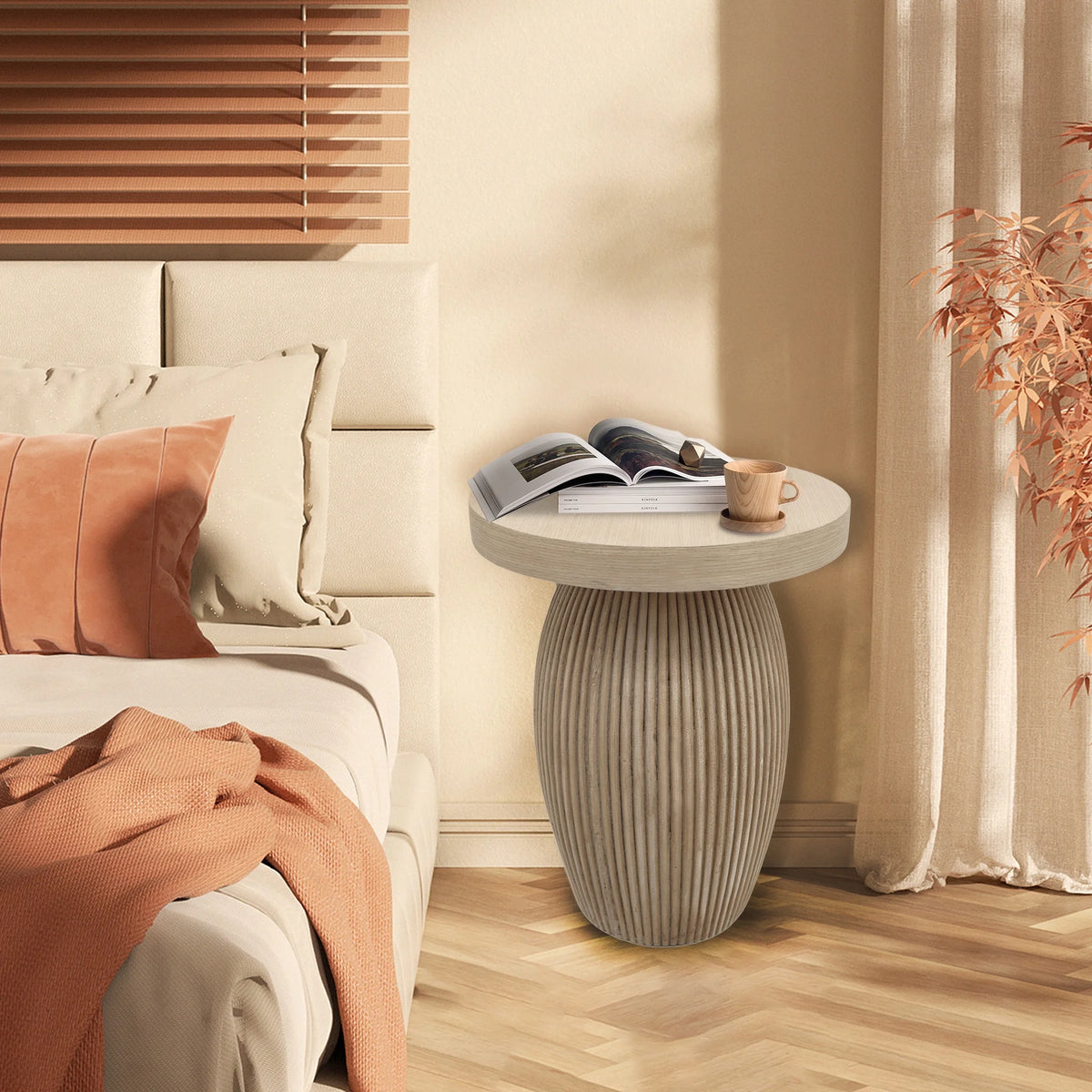 Round End Table R9951