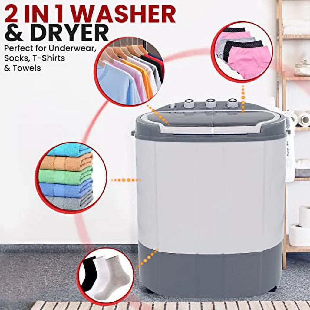 110 Volt 2 in 1 Portable Washer and Dryer V194