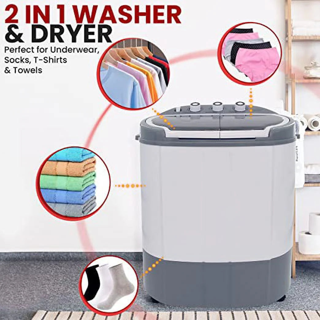 110 Volt 2 in 1 Portable Washer and Dryer V194