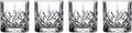 Clear Crystalline Tumbler Set of 4 H6596
