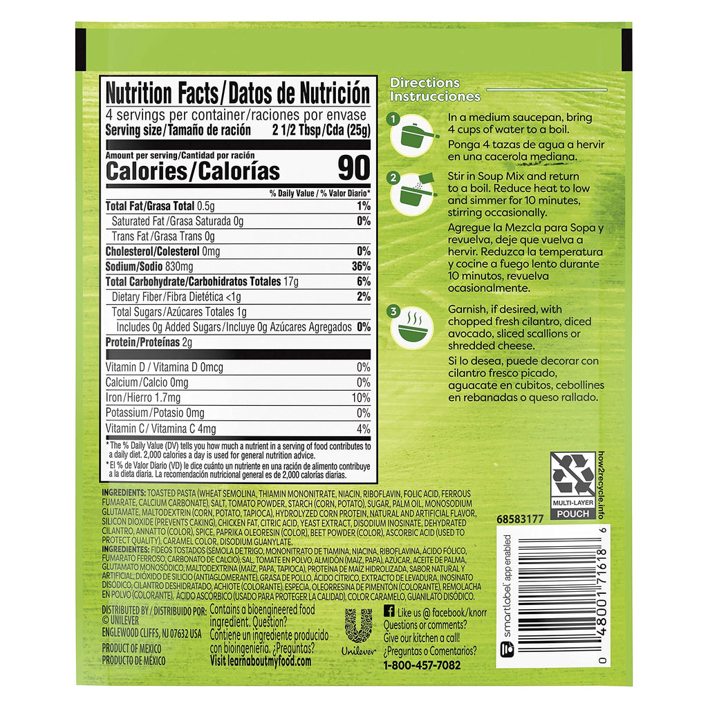 Tomato Alphabet Pasta Soup Mix 3.5 oz Pack of 16 I382