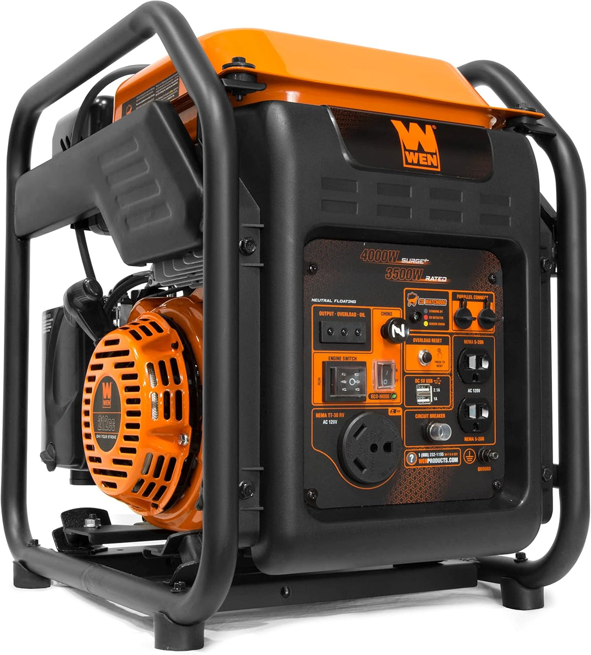 4000-Watt Open Frame Inverter Generator D63645