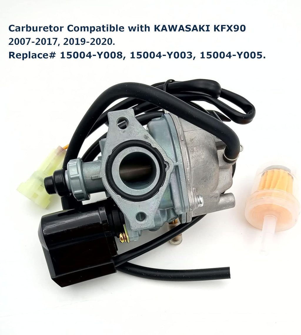 90 Carburetor Compatible with KAWASAKI KFX90 2007-2017 2019-2020 F93662