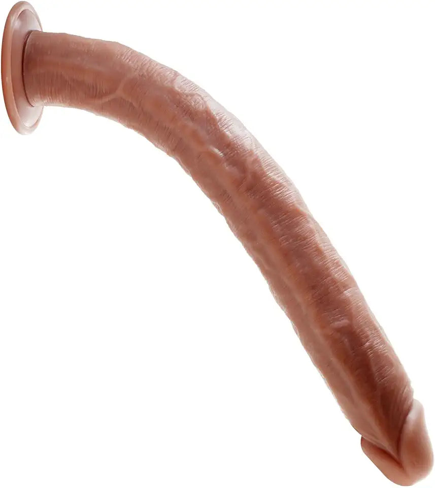 16.5 Inch Silicone Realistic Dildo with Suction Cup K5229