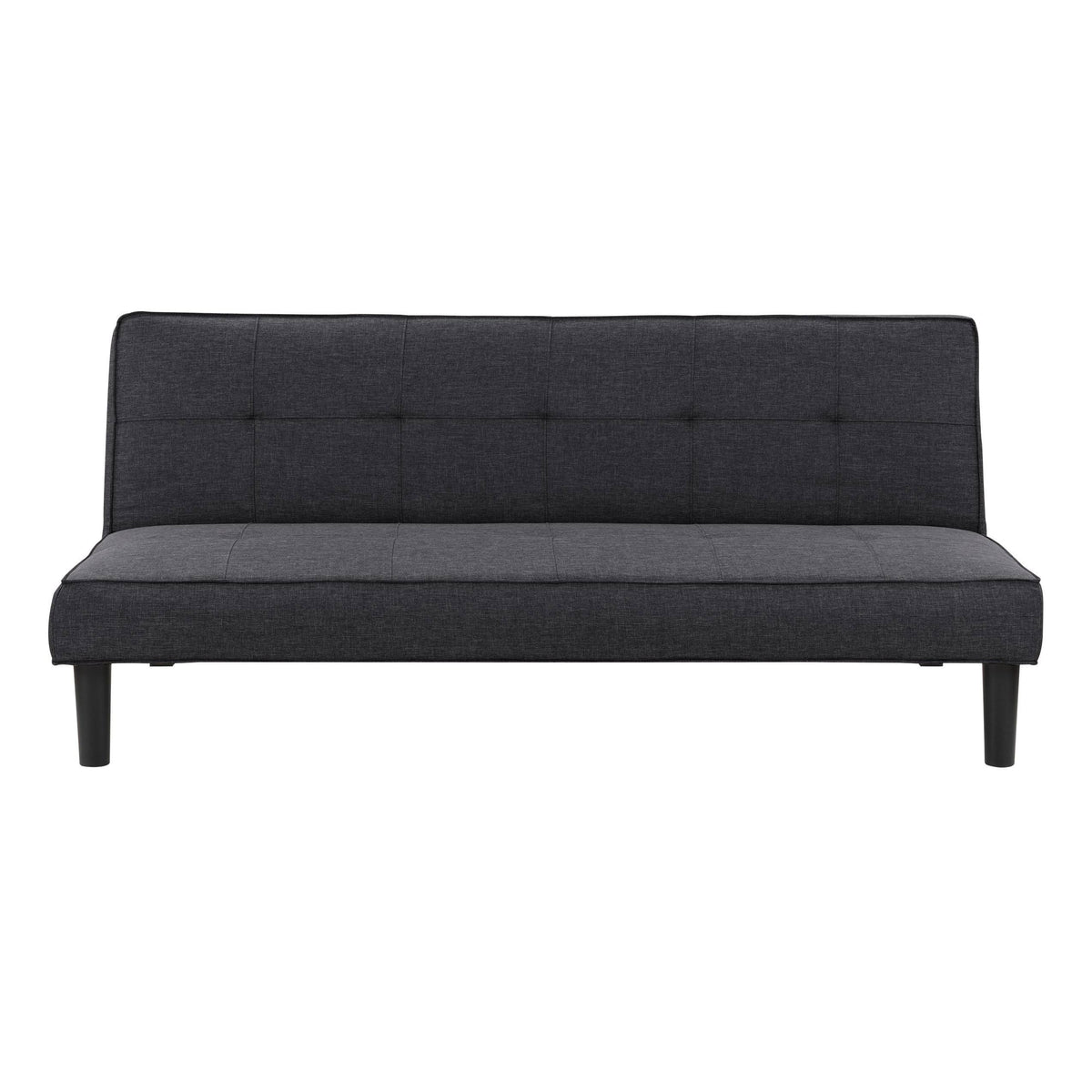 Dark Gray Convertible Futon Sofa Bed T1270