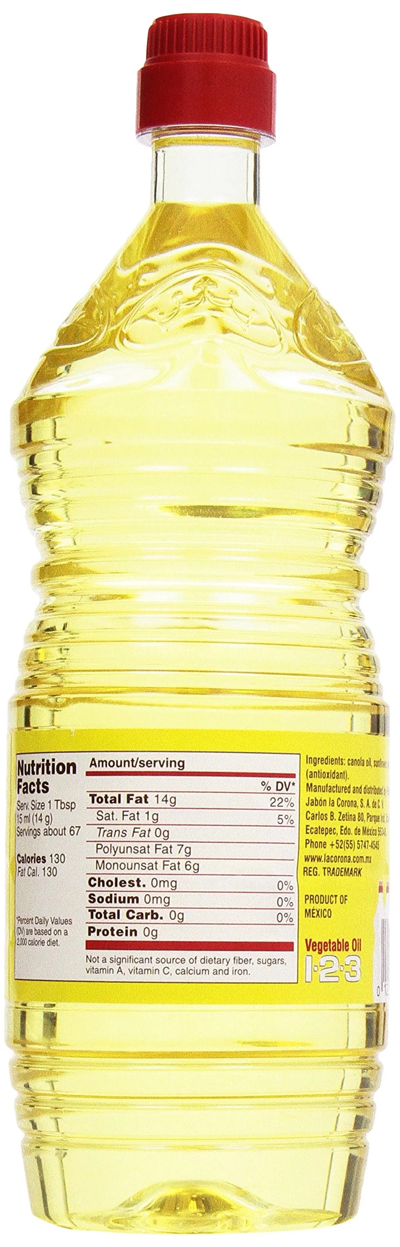 Vegetable Cooking Oil Pack of 4 W97707