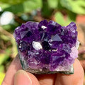 Natural Dream Amethyst Quartz Crystal Cluster Specimen H7425