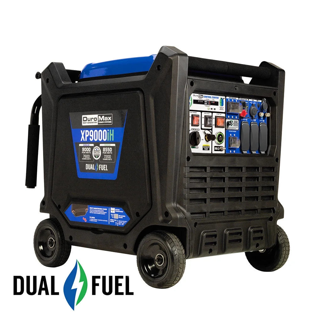 9000 Watt Dual Fuel Inverter Generator with CO Alert Z791
