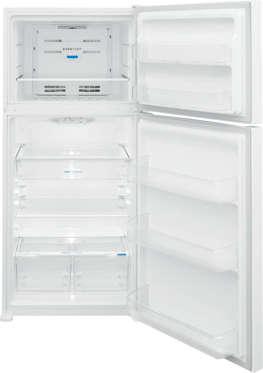 White 20 cu. ft. Top Freezer Refrigerator E80749