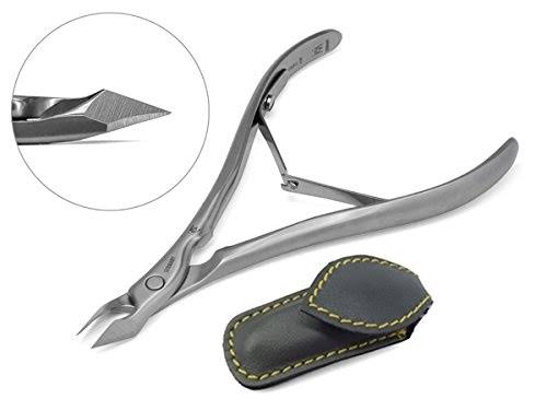 7mm 3/4 Jaw Tower Point Cuticle Nippers Surgical Stainless Steel V2137