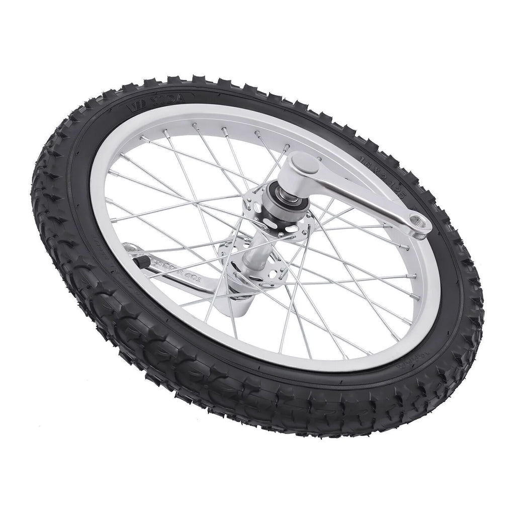24 Unicycle 1 Wheel Bike Adjustable Height Blue T969