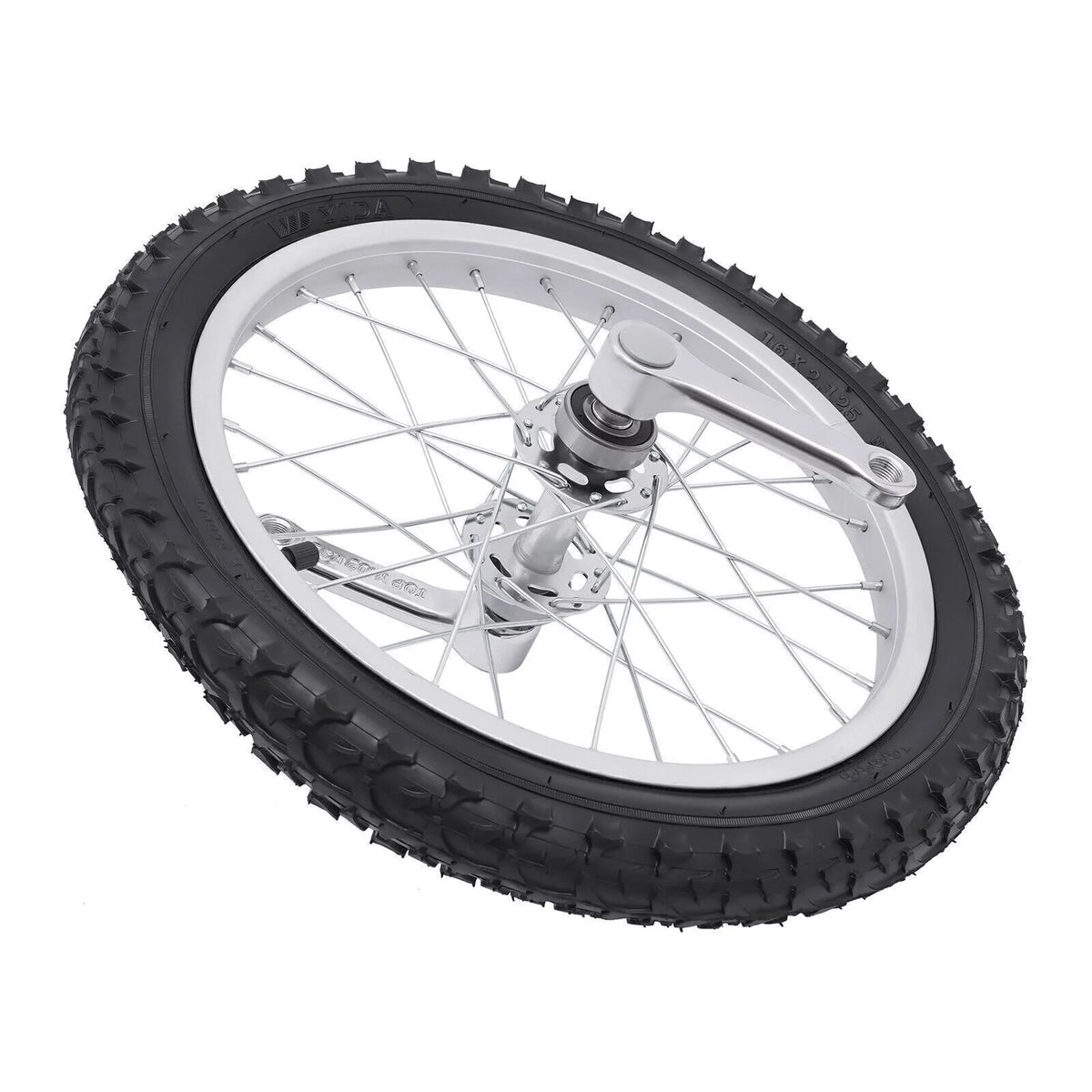 24 Unicycle 1 Wheel Bike Adjustable Height Blue T969