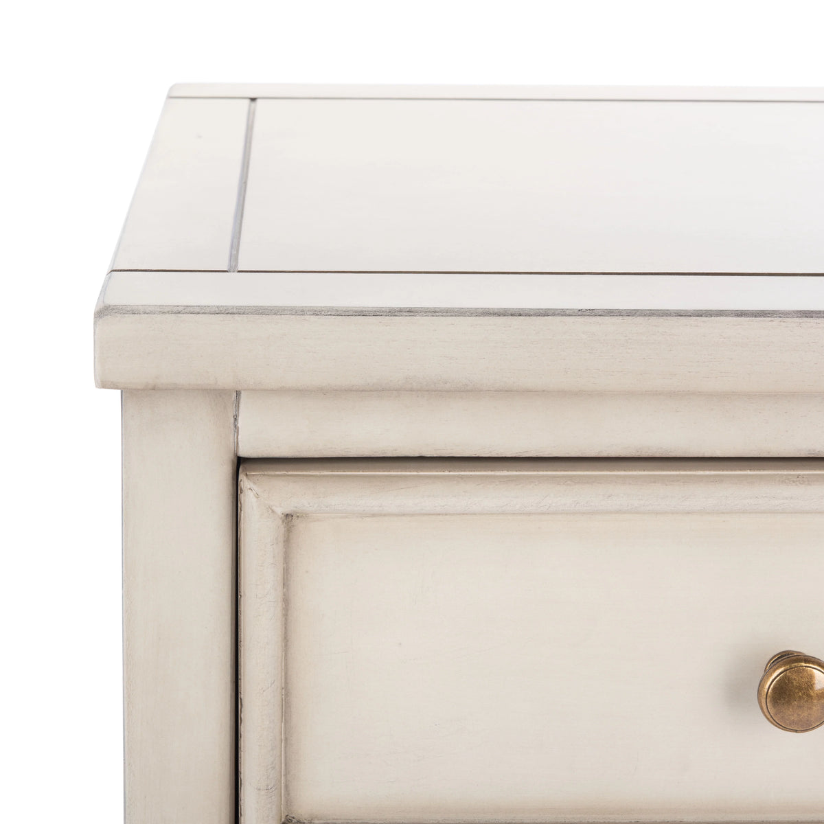 White 2 Drawer Nightstand G353667