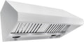 Stainless Steel Wall Range Hood with Baffle Filters W5776