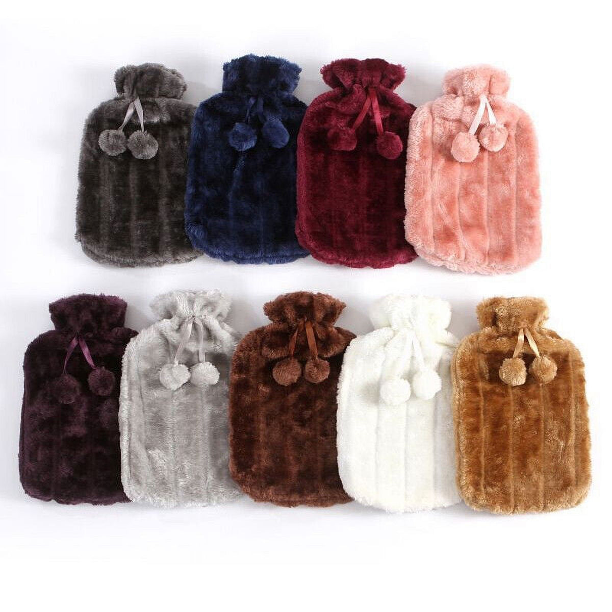 Faux Fur Hot Water Bottle Cover 2L Q124228