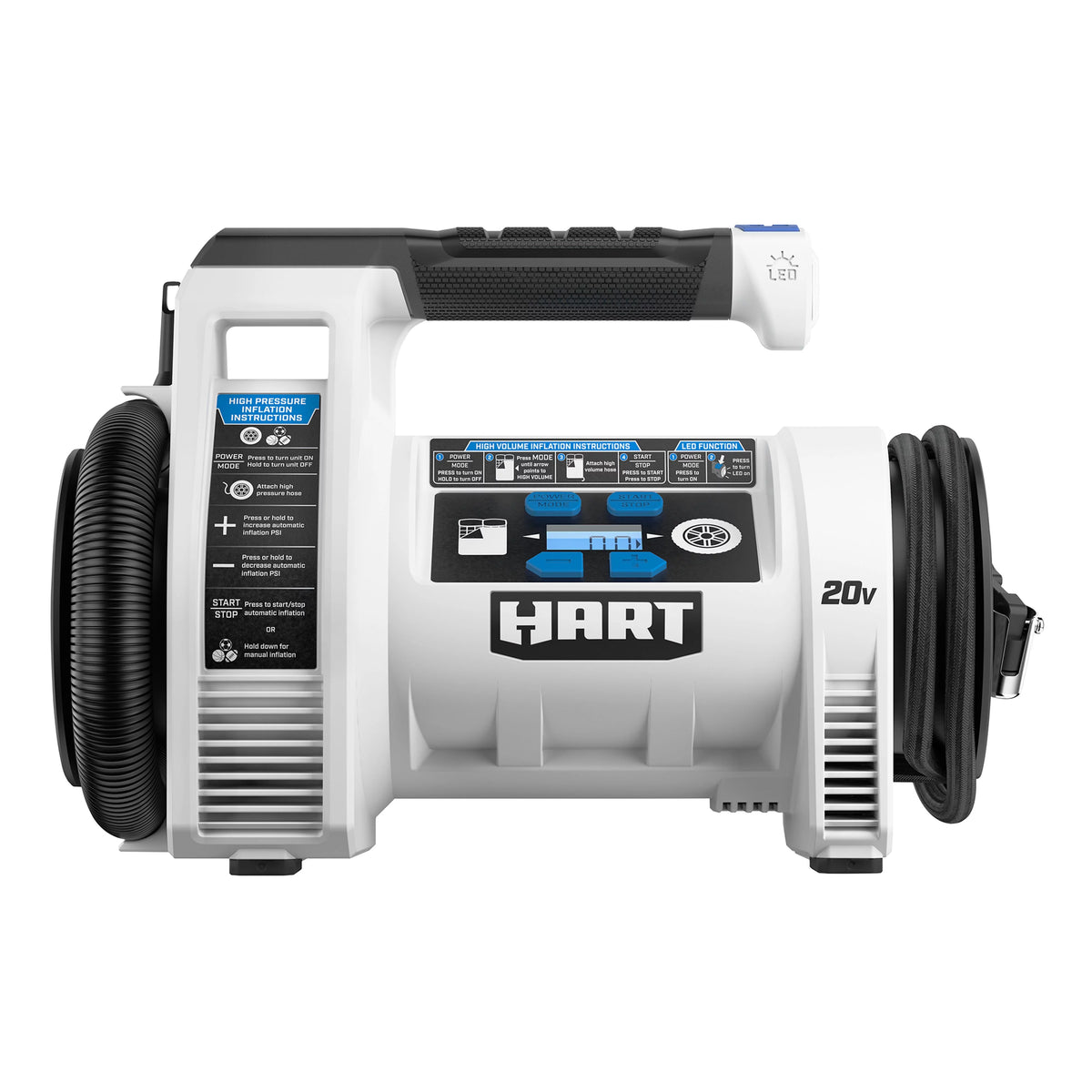 20-Volt Cordless Dual Function Digital Inflator C9091