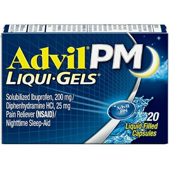 Liqui-Gels Capsules 20 ea Pack of 3 Z117