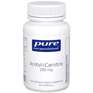 Acetyl-l-Carnitine 250mg 60 Capsules N378