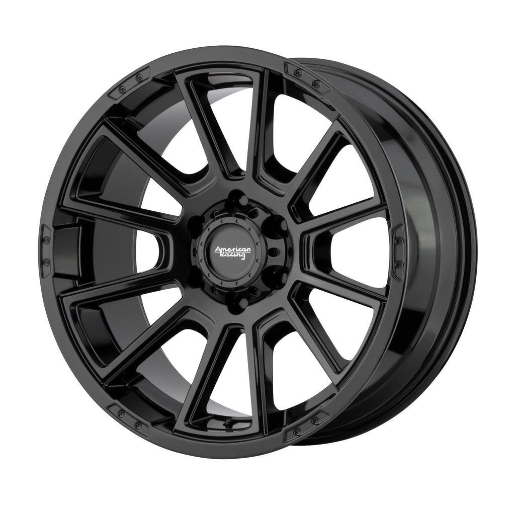 18x8.5 Gloss Black Machined Wheels R280863