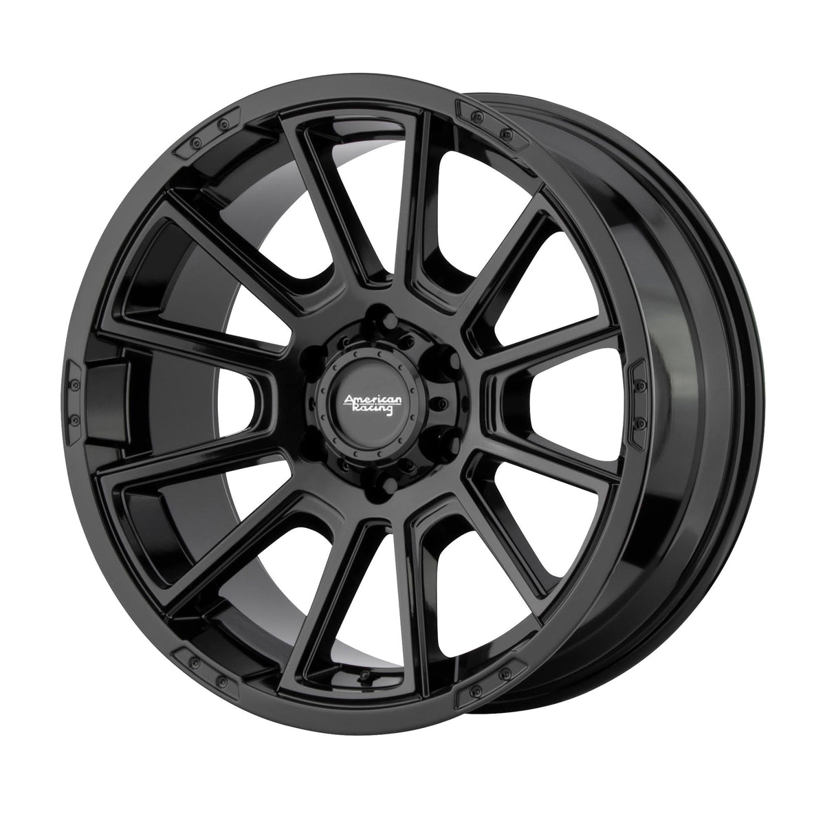 18x8.5 Gloss Black Machined Wheels R280863