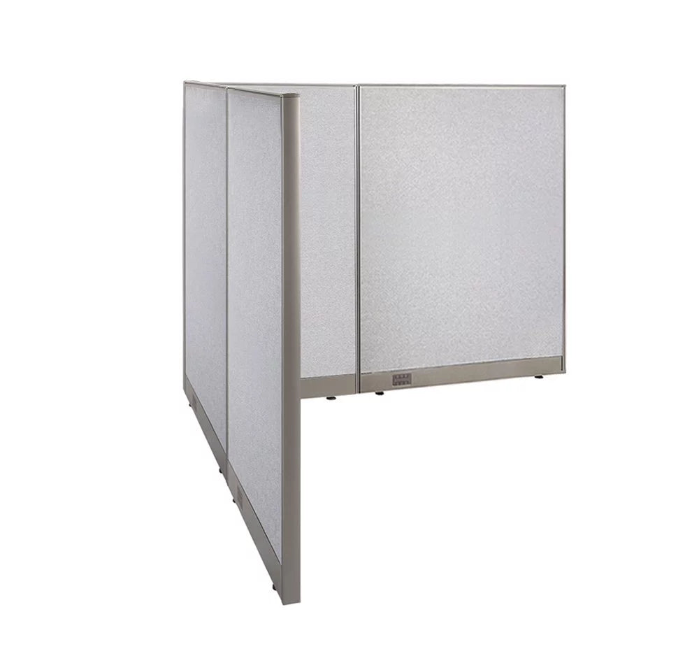 L-Shaped Office Partition E794673