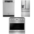 36 Gas Range, Refrigerator and Dishwasher Z89603