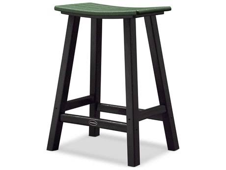 White Saddle Bar Stool O687992