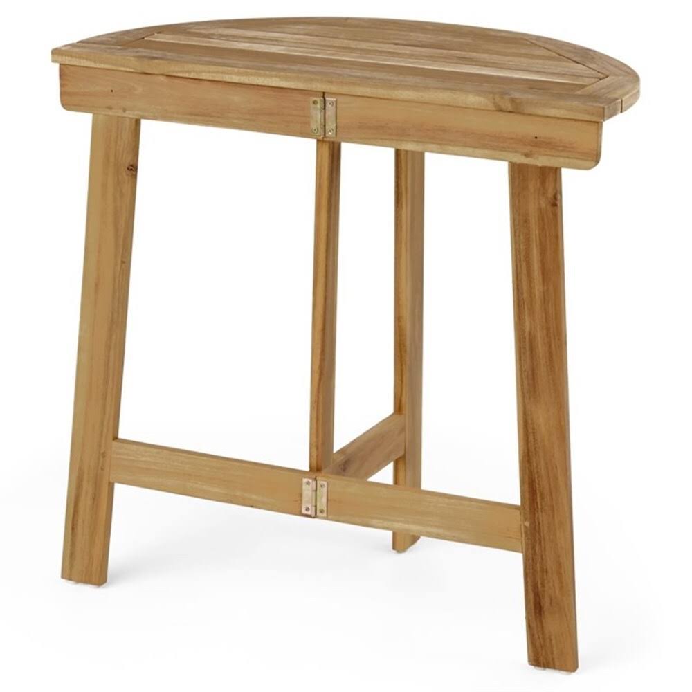 Acacia Wood Folding Bistro Table Z351604