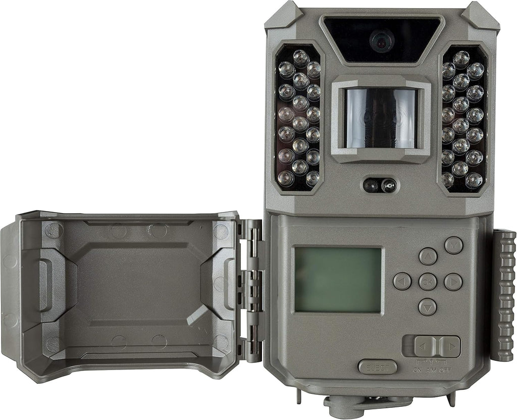 24MP Low Glow Trail Camera with 6 AA Batteries + 32GB SD Card and Lens Cleaning Cloth M341