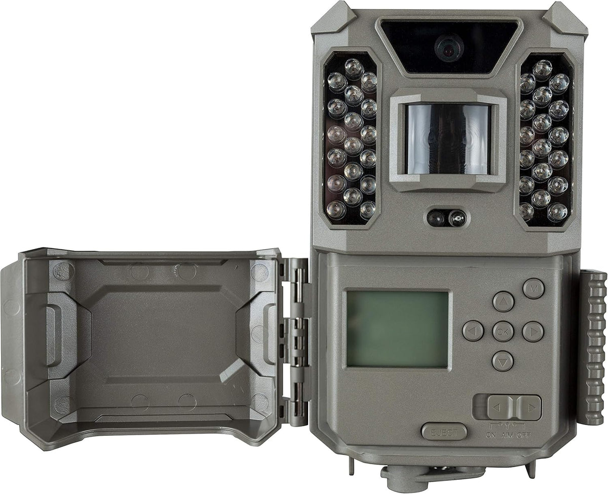 24MP Low Glow Trail Camera with 6 AA Batteries + 32GB SD Card and Lens Cleaning Cloth M341