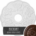 Hand-Painted Hickory Butterfly Ceiling Medallion Q688825