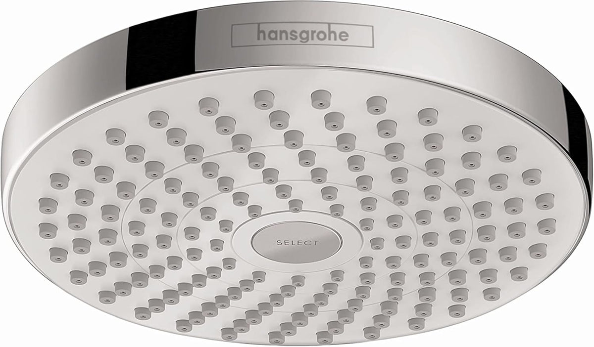 Matte White 7-inch Showerhead P423