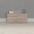 6 Drawer Double Dresser E7562