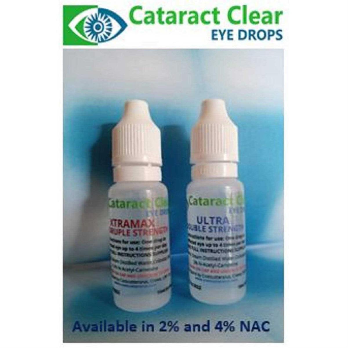 Cataract Eye Drops 4% NAC 2 x 10ml N2155