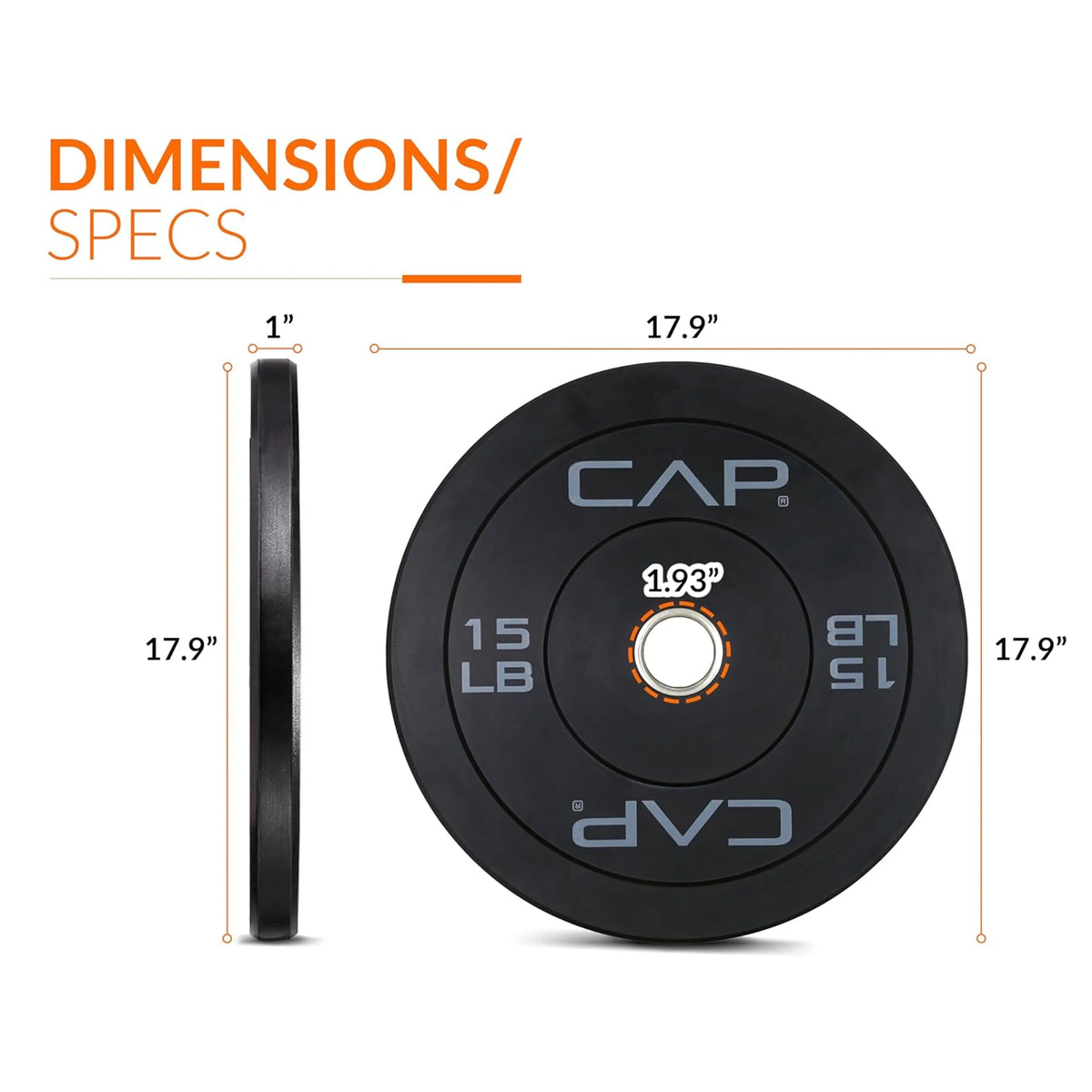 Olympic Rubber Bumper Plates U687670