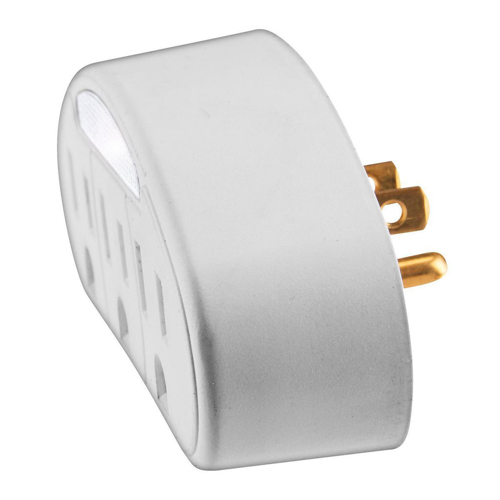 3 Outlet Adapter, 2 Pack U2860