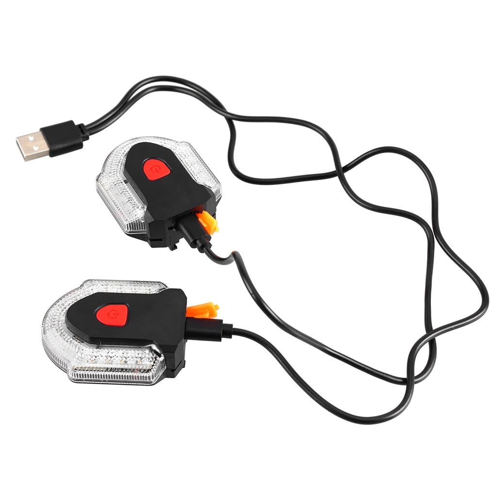 Wireless Control Bike Turn Signal Light Waterproof Bicycle Front Rear Safety Warning Light N7960