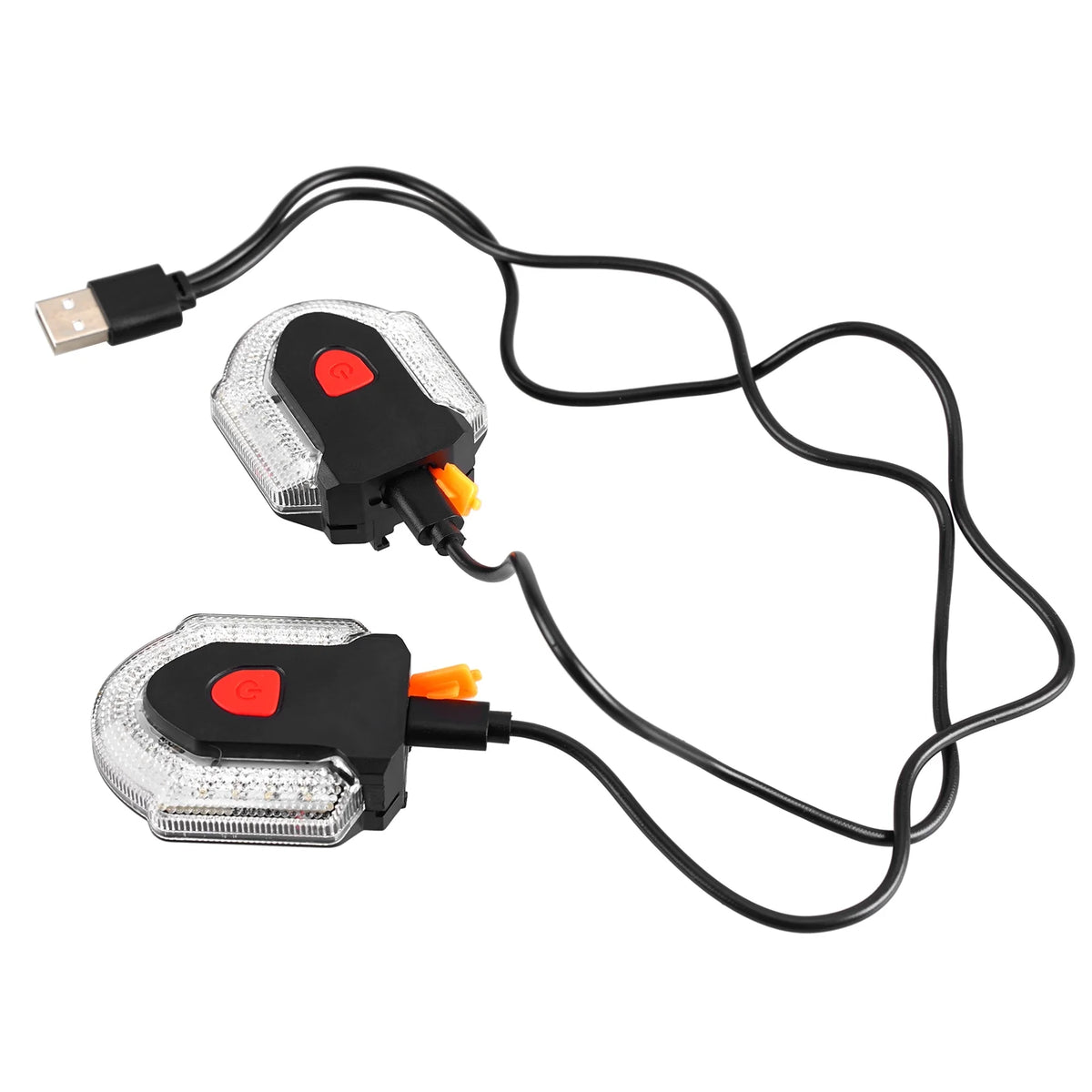 Wireless Control Bike Turn Signal Light Waterproof Bicycle Front Rear Safety Warning Light N7960