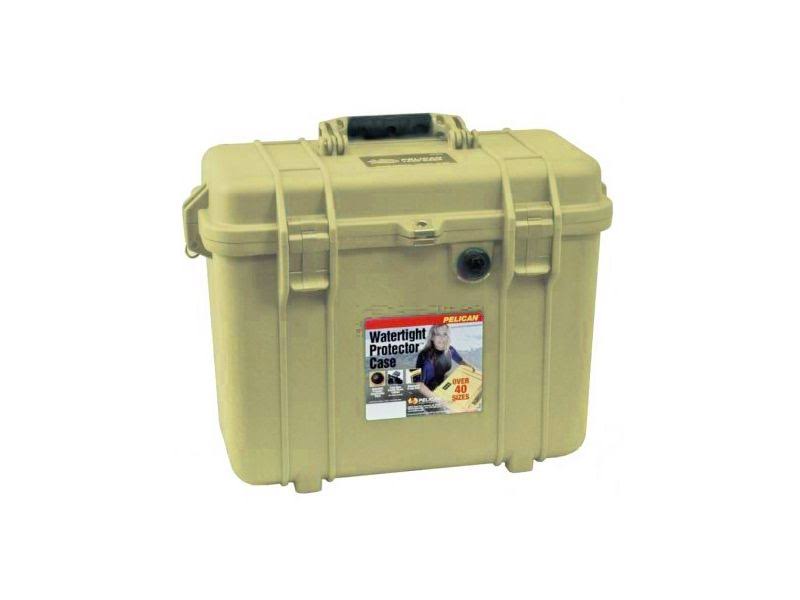 Desert Tan Top Loader Case with Office Divider Set I647